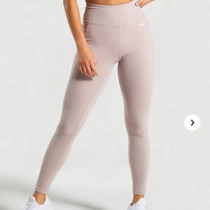 Gymshark dreamy leggings - dusty pink w pocket